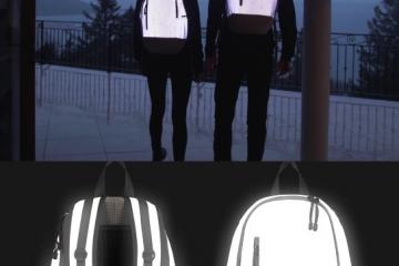 Supereflective Backpack for Pedestrians & Cyclists