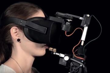 FaceHaptics: Robot Arm Based Facial Haptics for VR