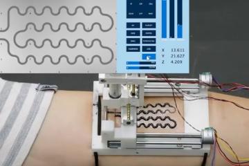 BodyPrinter: Robotic On-Body Circuit Printer