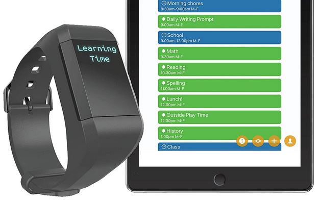 Revibe Connect: Vibration Reminder Wristband for ADHD