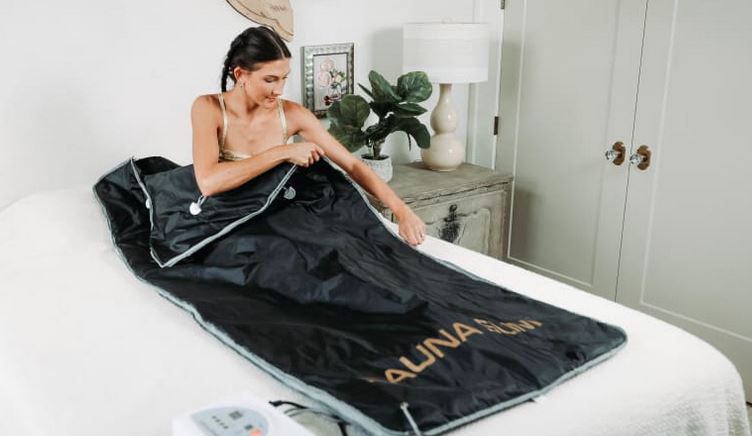 Sauna Slim Blanket with FIR Heat, Massage & EMS