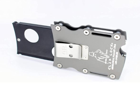Clip Lock Mechanical Self Defense Tactical Wallet