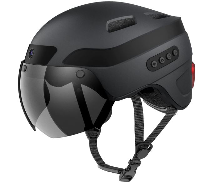 KRACESS KRS-S1 Bluetooth Bike Helmet with Camera