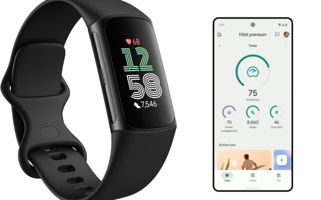 Fitbit Charge 6 Fitness Tracker with Google Apps
